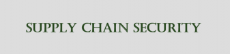 Image for the Supply Chain Security